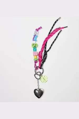 ASOS Clover bag charm in