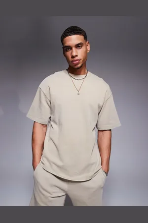 ADPT. Oversized t-shirt co-ord in washed