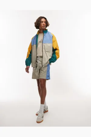 Parlez Breeze contrast panel detail track jacket in