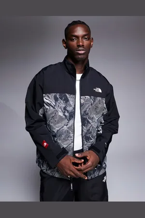 The North Face Seven Summits Himalayan zip jacket in grey mountain print