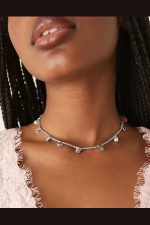 ASOS Necklace with beads and -charms