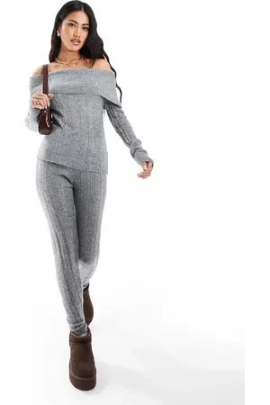 In The Style Knitted leggings co-ord in