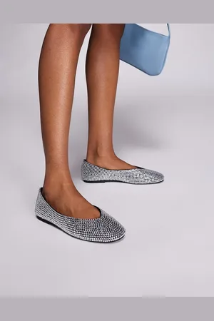 Steve Madden Darts-R rhinestone embellished ballet flats in