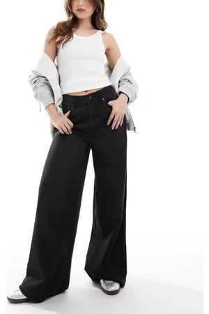 ASOS Wide leg jean in washed
