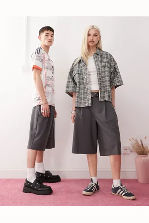 COLLUSION Unisex tailored jort in