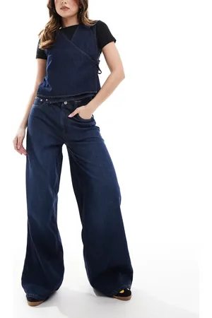 ASOS Wide leg jean in rinse