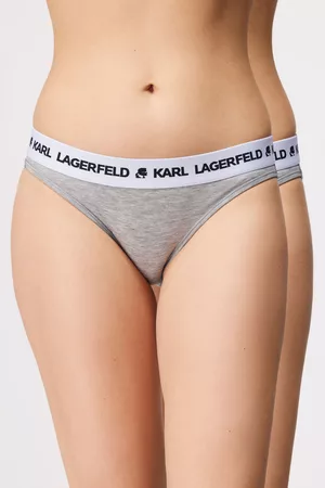 Karl Lagerfeld 2 PACK klasických kalhotek Logo Brief