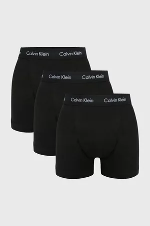 Calvin Klein Muži Boxerky - 3 PACK boxerek Cotton stretch core L