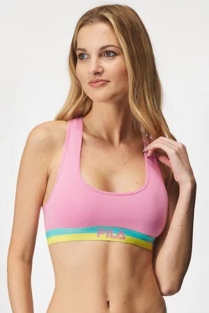 Fila Ženy Sportovní - Sportovní podprsenka Underwear Pink Icing L