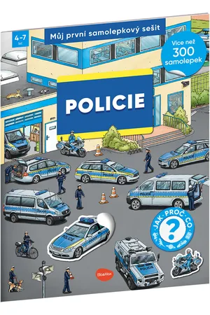 ELLA & MAX Můj první samolepkový sešit – POLICIE