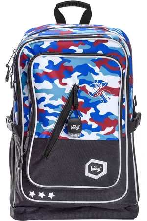 Baagl Školní batoh Cubic Army