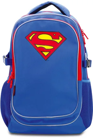Baagl Školní batoh s pončem Superman – ORIGINAL