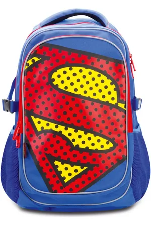 Baagl Školní batoh s pončem Superman – POP