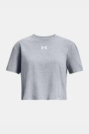 Under Armour Dívčí tričko Crop Sportstyle Logo velikost YM