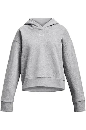 Under Armour Dívčí mikina Rival Fleece Crop Hoodie velikost YM