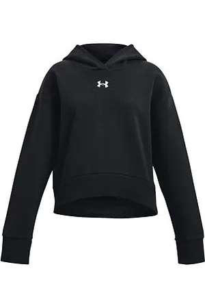 Under Armour Dívčí mikina Rival Fleece Crop Hoodie velikost YM