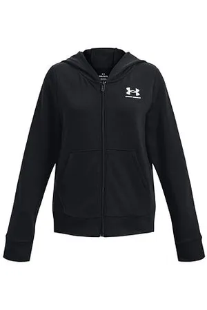 Under Armour Dívčí mikina Rival FZ Hoodie velikost YM