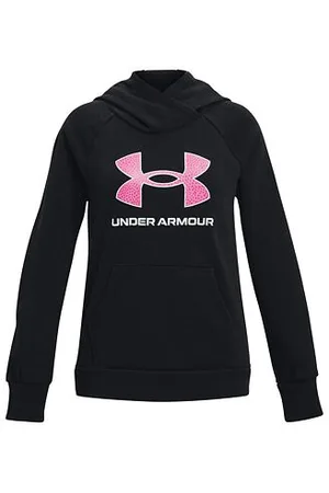 Under Armour Dívčí fleecová mikina Rival Fleece BL Hoodie velikost YXL