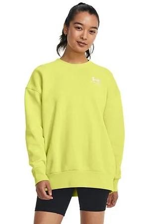 Under Armour Dámská oversize mikina Essential Flc OS Crew velikost L