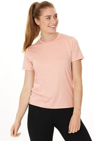 Endurance Dámské sportovní tričko Maje W Melange S/S Tee velikost 40