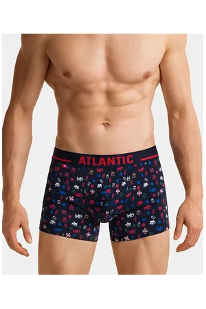 ATLANTIC DÁRKOVÝ BOX boxerek - námořnická modrá velikost M