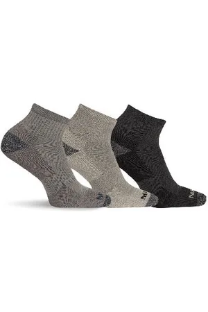 Merrell Unisex ponožky MEA33505Q3B2 CHARH WOOL EVERYDAY QUARTER (3 packs) velikost S/M