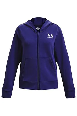 Under Armour Dívčí mikina Rival FZ Hoodie velikost YM