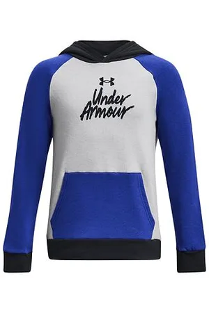 Under Armour Chlapecká mikina Rival Fleece Script velikost YL