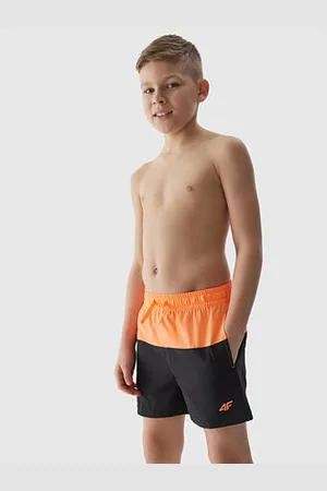 4F Chlapecké plážové šortky typu boardshorts velikost 134/140