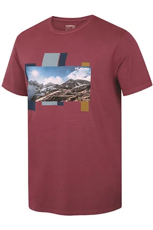 HUSKY Pánské bavlněné triko Tee Skyline velikost XXL