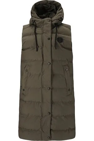 Weather Report Dámská vesta Chief W Long Puffer Vest velikost 38