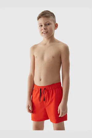 4F Chlapecké plážové šortky typu boardshorts velikost 122/128