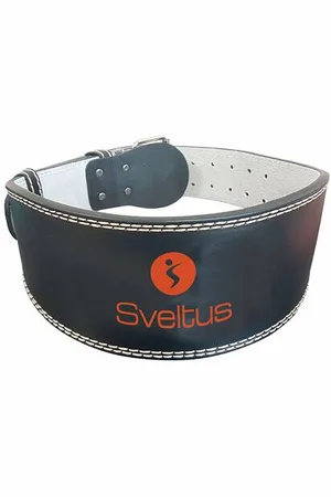 SVELTUS Kožený vzpěračský opasek 125 cm velikost