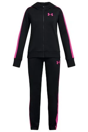Under Armour Dívčí souprava Knit Hooded Tracksuit velikost YXL