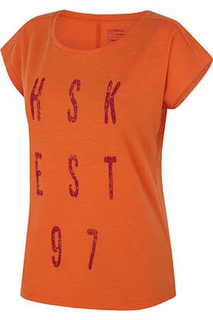 HUSKY Dámské funkční triko Tingl L lt. orange velikost L