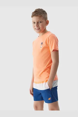 4F Chlapecké plážové šortky typu boardshorts velikost 122/128