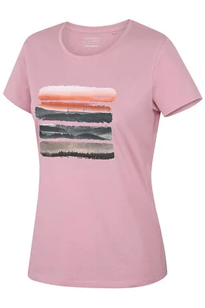 HUSKY Dámské bavlněné triko Tee Vane L light pink velikost XS