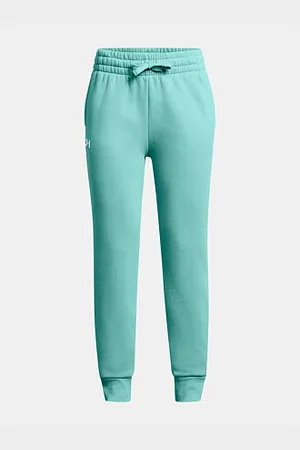 Under Armour Dívčí tepláky Rival Fleece Joggers velikost YM