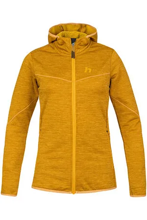 Cubus Dámská mikina DAGNYS HOODY golden yellow mel velikost 36