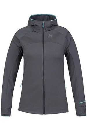 Cubus Dámská funkční mikina ELI HOODY anthracite mel velikost 36