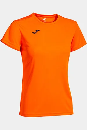 Joma Dámské triko Combi Woman Shirt S/S Orange velikost XS