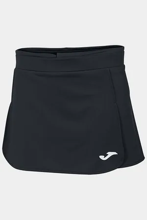 Joma Dámská sukně Open II Tennis Skirt Black velikost M