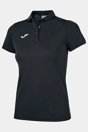 Joma Dámské triko Hobby Women Polo Shirt S/S Black velikost S