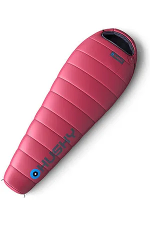 HUSKY Syntetický třísezónní spacák Ruby red velikost ONESIZE