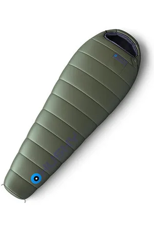 HUSKY Syntetický třísezónní spacák Ruby dark green velikost ONESIZE