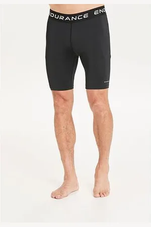 Endurance Pánské kompresní boxerky Power M Short Tights velikost 3XL