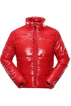 NAX Dámská prošívaná bunda COLLINA dk.red velikost L