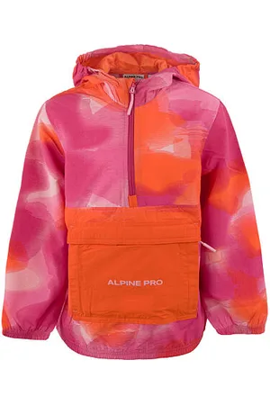 Alpine Dětská vodoodpudivá bunda GOZERO carmine rose velikost 116-122