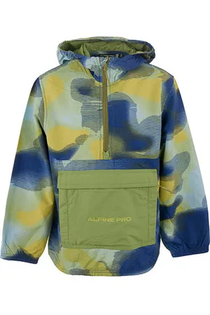 Alpine Dětská vodoodpudivá bunda GOZERO aquamarine velikost 128-134