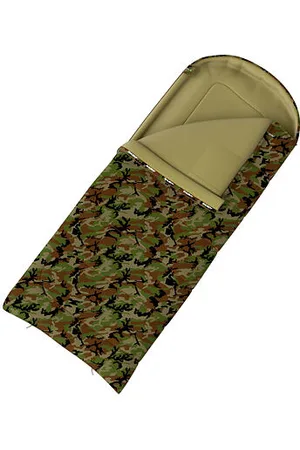HUSKY Dekový třísezónní spacák Gizmo Army green velikost ONESIZE